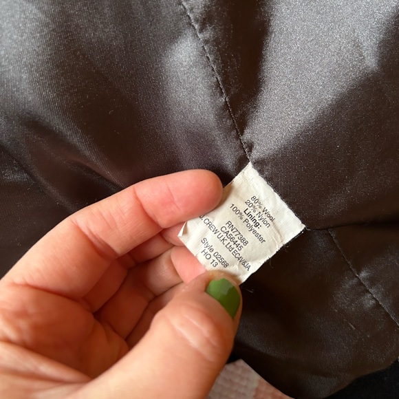 vintage J CREW boiled wool toggle coat with detachable hood - Picture 7 of 7